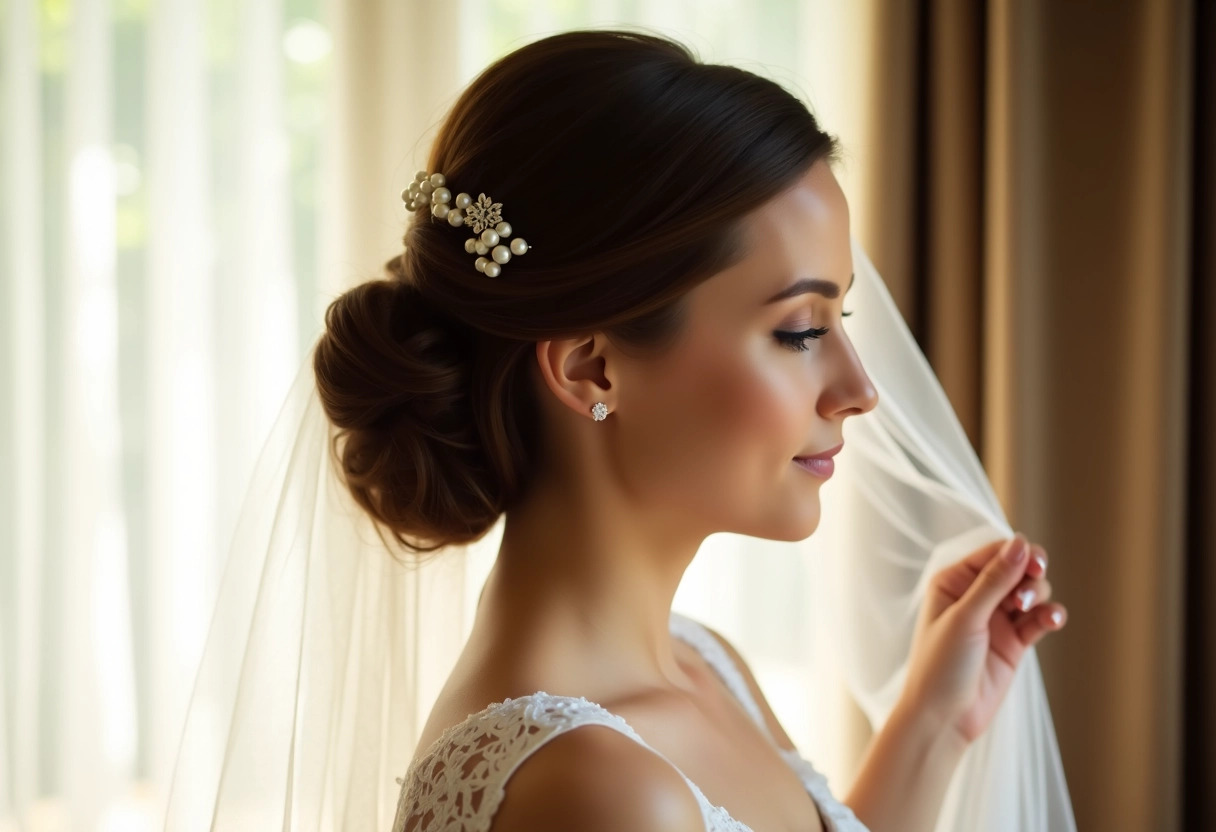 coiffure mariée