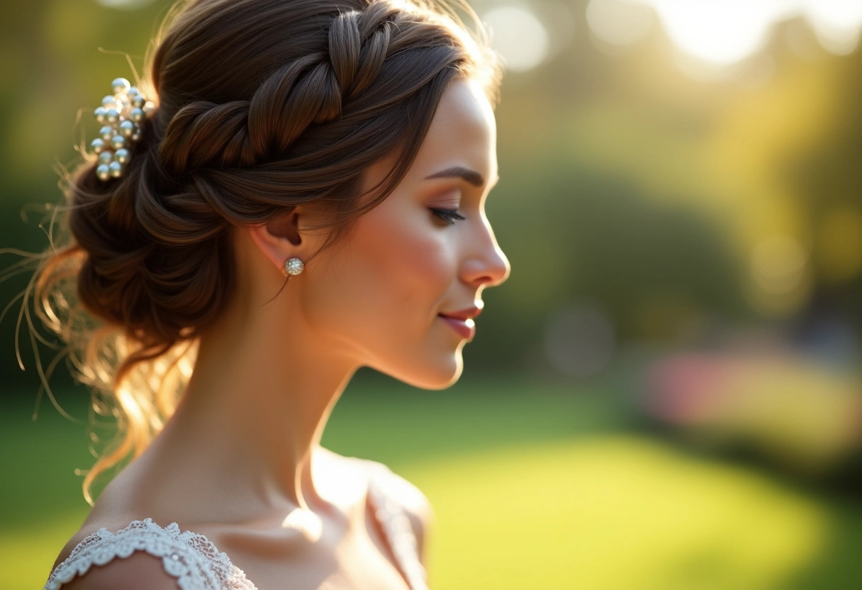 chignon mariage