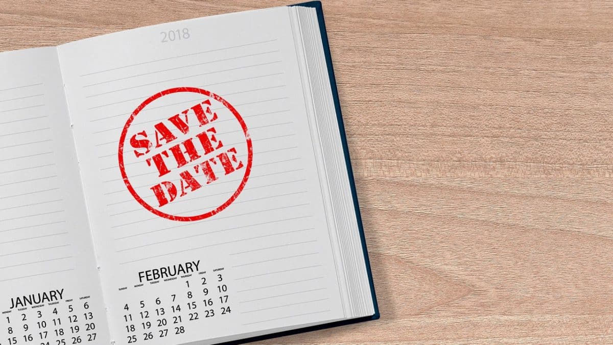 Comment choisir la date de son mariage ?